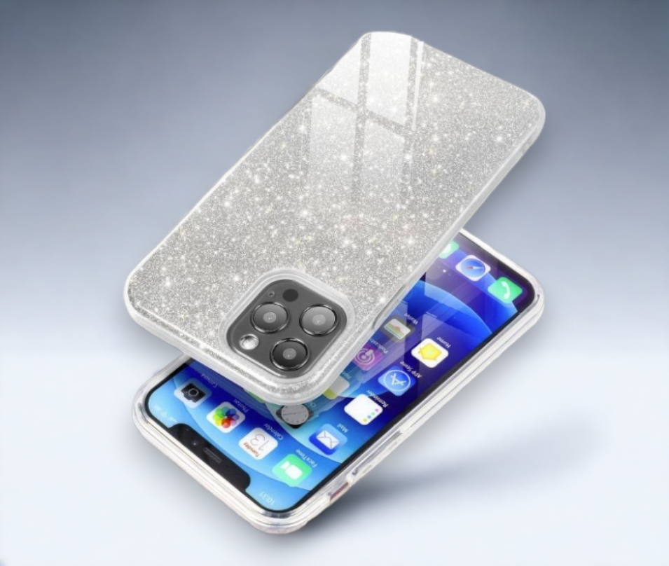 Silikonski ovitek "Shining" za iPhone 13 Mini – Infostyle