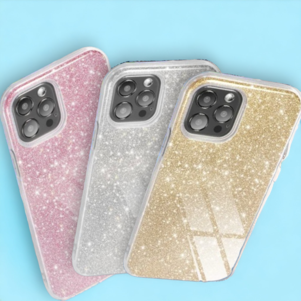Ovitek "Shining" za Xiaomi Mi 10 Pro – Infostyle – Svetlo roza / Silikon