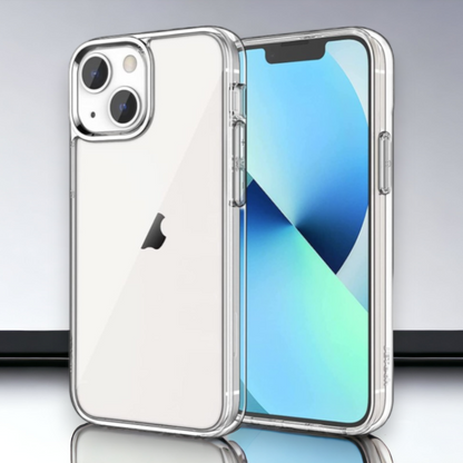 Silikonski ovitek "Clear" za iPhone 14 (2mm) - Prozoren – Infostyle – Prozorna / Silikon