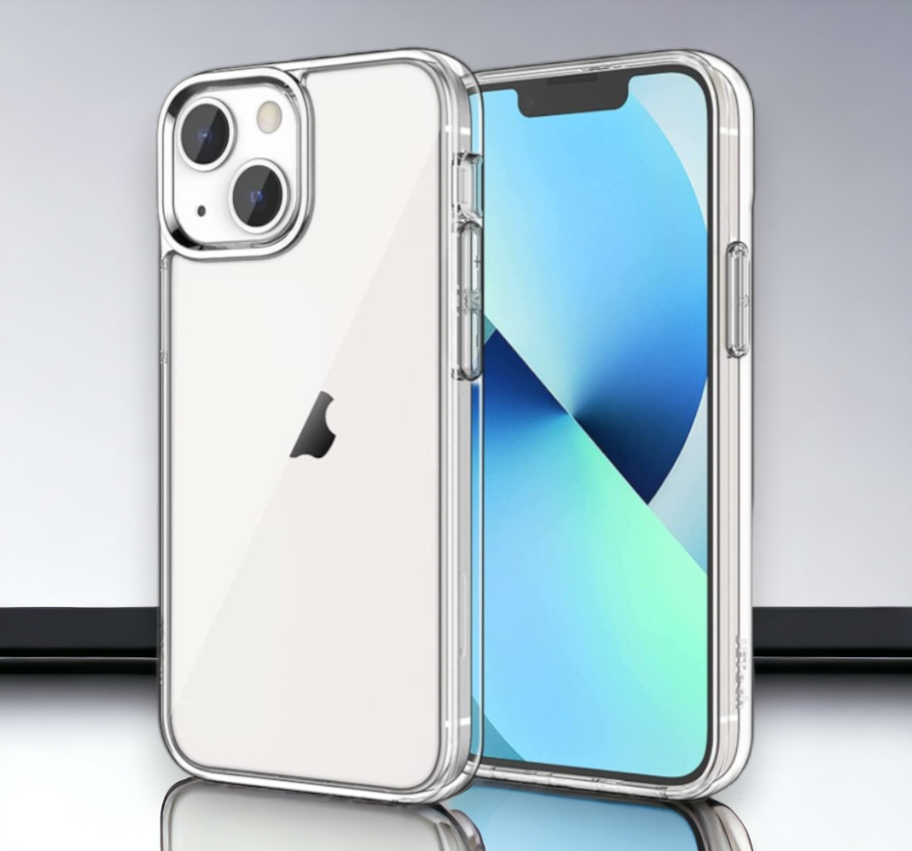 Silikonski ovitek za iPhone 13 (2mm) - Prozorna – Infostyle – Prozorna / Silikon