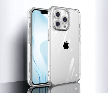 Silikonski ovitek "Armor Antishock" za iPhone 13 Pro - transparent – Infostyle – Prozorna / TPU silikon