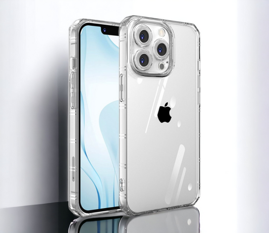 Silikonski ovitek "Armor Antishock" za Samsung Galaxy S21 Fe- transparent – Infostyle – Prozorna / TPU silikon
