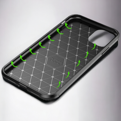 Ovitek "Vennus Carbon Elite" za iPhone 11 Pro - črna