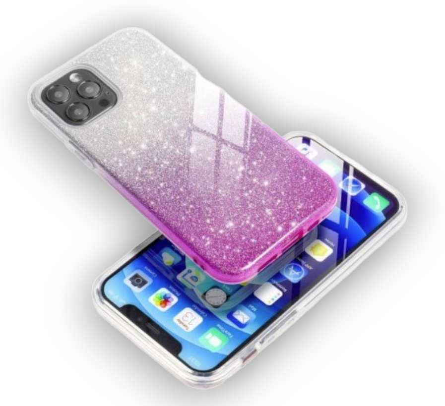 Silikonski ovitek "Bling" za Samsung Galaxy S23 - Roza – Infostyle – Svetlo roza / Silikon