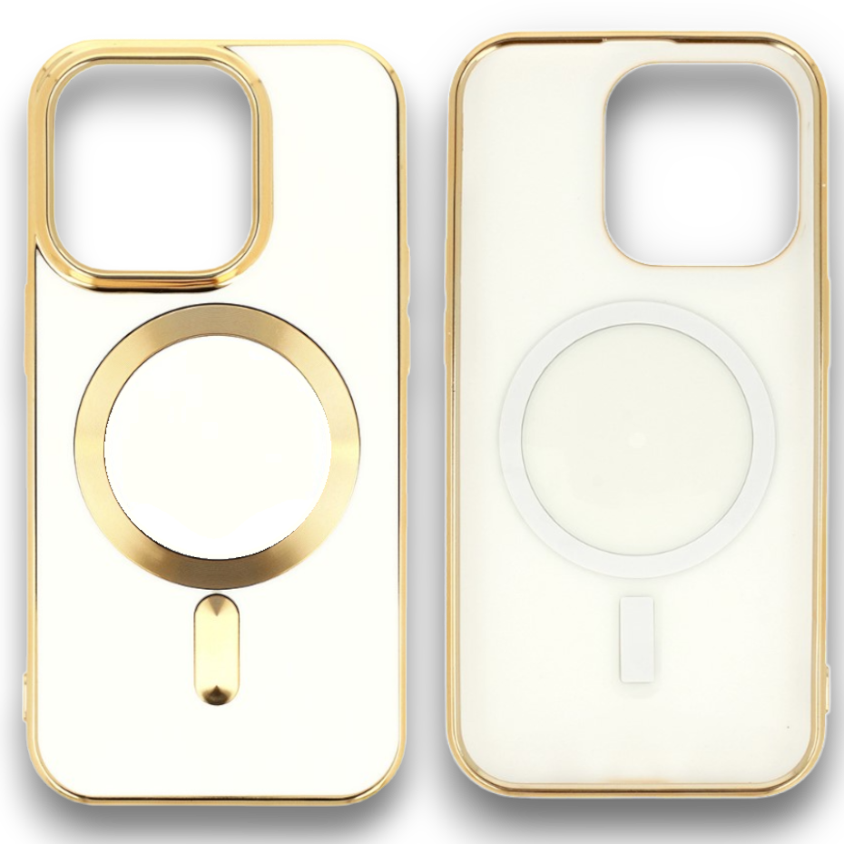 Ovitek "Beauty MagSafe" za iPhone 14 s tehnologijo MagSafe – Infostyle – Svetlo modra / TPU silikon