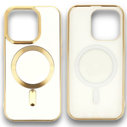 Ovitek "Beauty MagSafe" za iPhone 14 s tehnologijo MagSafe – Infostyle – Svetlo modra / TPU silikon