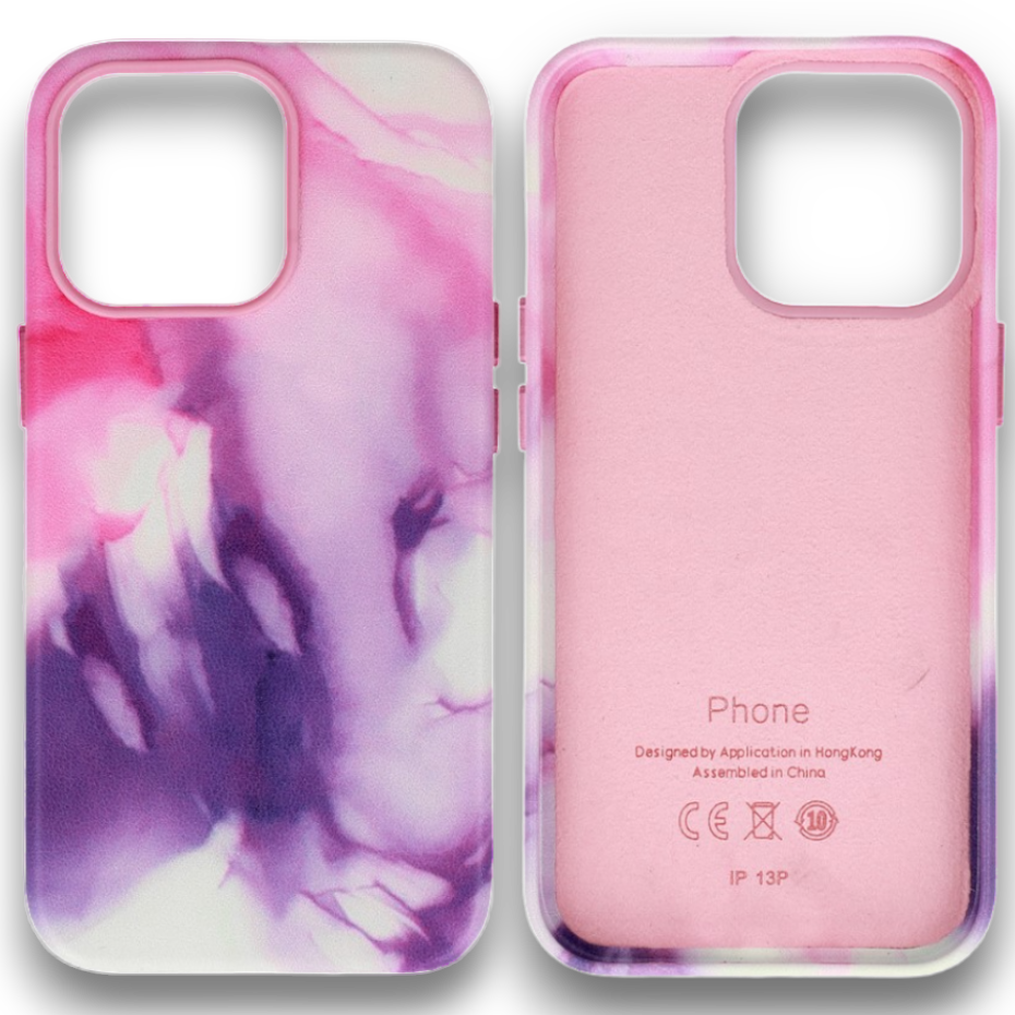 Ovitek "Leather Ink" za iPhone 13/14/15 – Infostyle