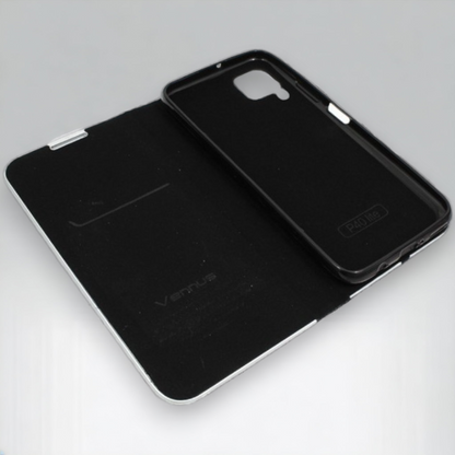 Preklopna torbica "Carbon" za Xiaomi Mi 10 - Črna – Vennus