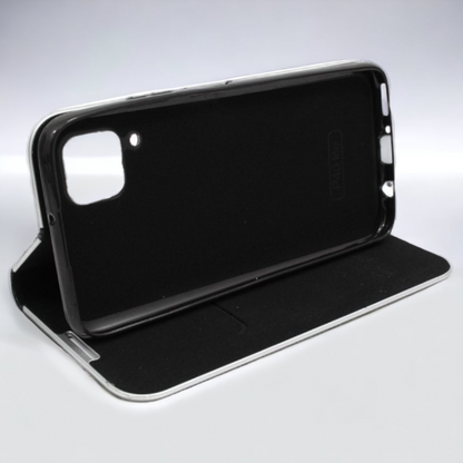 Preklopna torbica "Carbon" za Xiaomi Mi 10 - Črna – Vennus