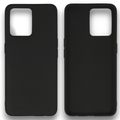 Silikonski ovitek "matt" za Realme 9 Pro Plus - Črna – Infostyle