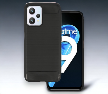 Ovitek "Carbon lite" za Realme 9 5G / 9 Pro - Črna – Infostyle – Črna / TPU silikon
