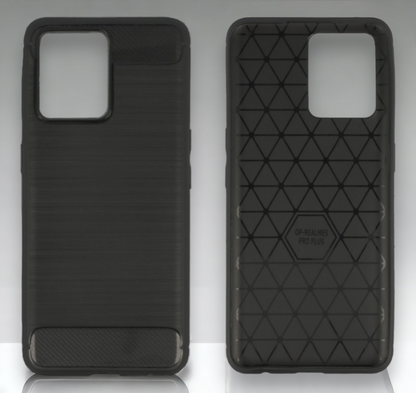 Ovitek "Carbon lite" za Realme 9 4G - Črna – Infostyle