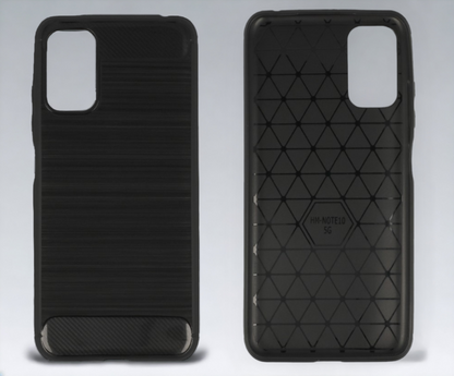 Ovitek "Carbon lite" za Xiaomi Redmi Note 10 5G - Črna – Infostyle