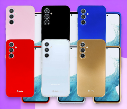 Silikonski ovitek "Jelly" za Samsung Galaxy A34 – Črna / TPU silikon