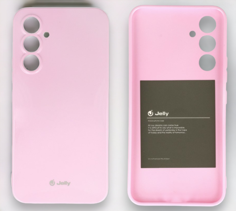 Silikonski ovitek "Jelly" za Samsung Galaxy A34 – Prozorna / TPU silikon