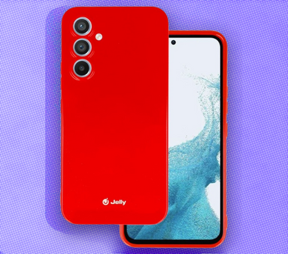 Silikonski ovitek "Jelly" za Samsung Galaxy A14 – Prozorna / TPU silikon