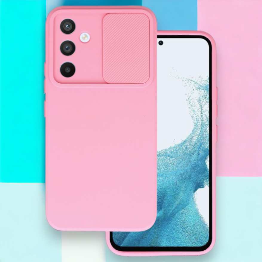Silikonski ovitek "Camshield Soft" za Samsung Galaxy A54 5G – Infostyle – Rdeča / TPU silikon