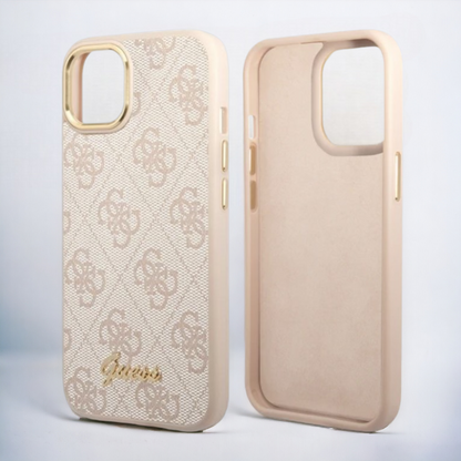 Ovitek Guess "Vintage pink" za iPhone 14 Pro Max (GUHCP14XHG4SHP)