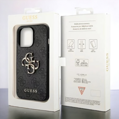 Ovitek Guess "grey 3D" za iPhone 12/12 Pro (GUHCP12M4GMGGR)