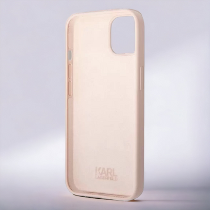 Ovitek Karl Lagerfeld "Choupette - silicon pink" za iPhone 13 Pro Max/12 Pro Max (KLHCP13XSNCHBCP)