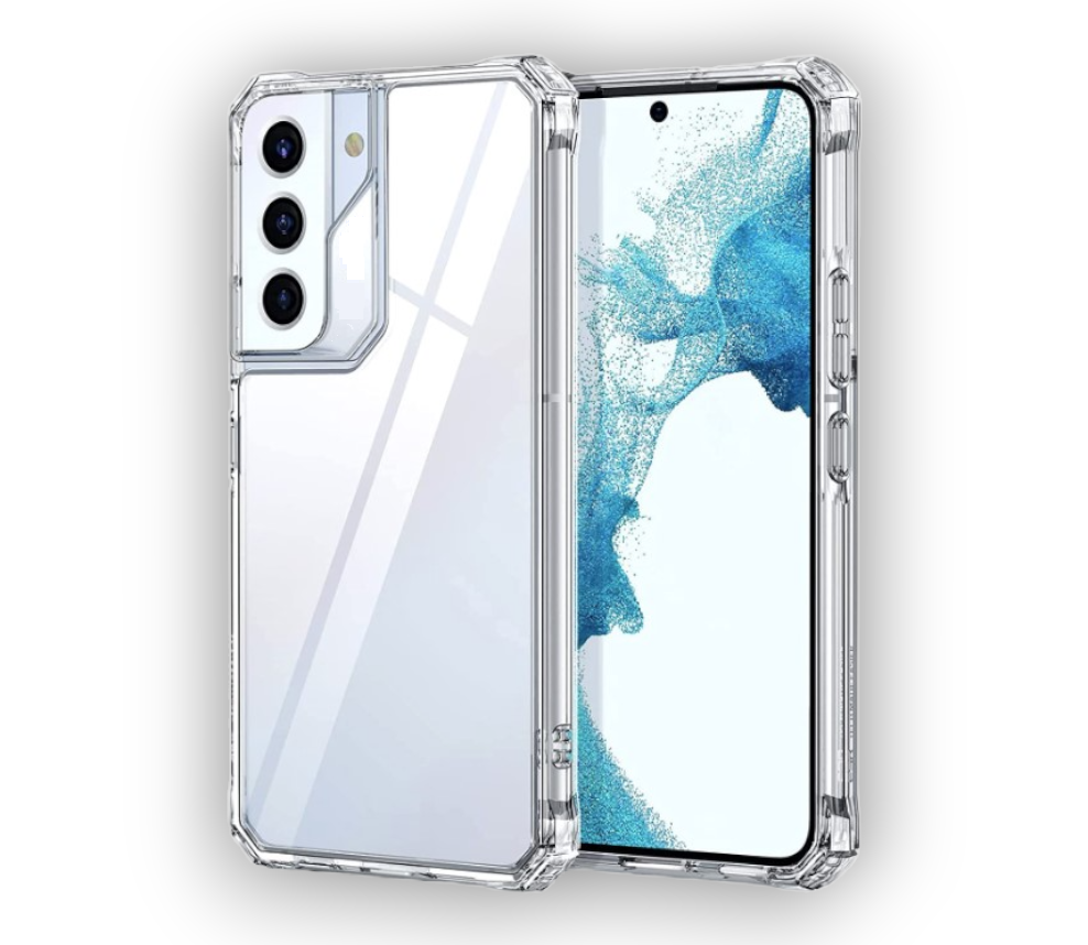 Silikonski ovitek "Armor Antishock" za Samsung Galaxy S22 Plus - transparent – Infostyle – Prozorna / TPU silikon