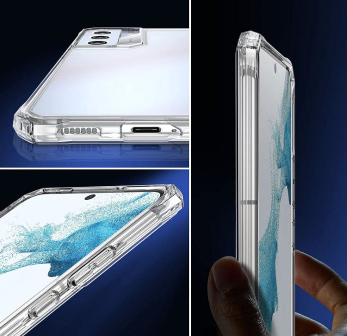 Silikonski ovitek "Armor Antishock" za Samsung Galaxy S22 Plus - transparent – Infostyle