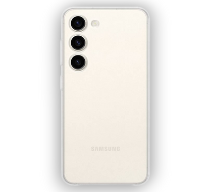 Silikonski ovitek za Samsung Galaxy S23 Plus (2mm) - transparent – Infostyle – Prozorna / Silikon