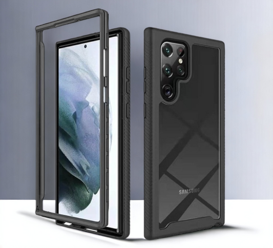 Ovitek "Defense 360 Pro" za Samsung Galaxy S22 Ultra – Techsuit – Črna