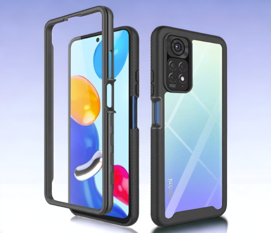 Ovitek "Defense 360 Pro" za Xiaomi Redmi Note 11 – Techsuit – Črna