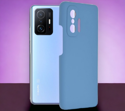 Silikonski ovitek "Soft Edge" za Xiaomi Mi 11T – Techsuit – Vijolična / TPU silikon