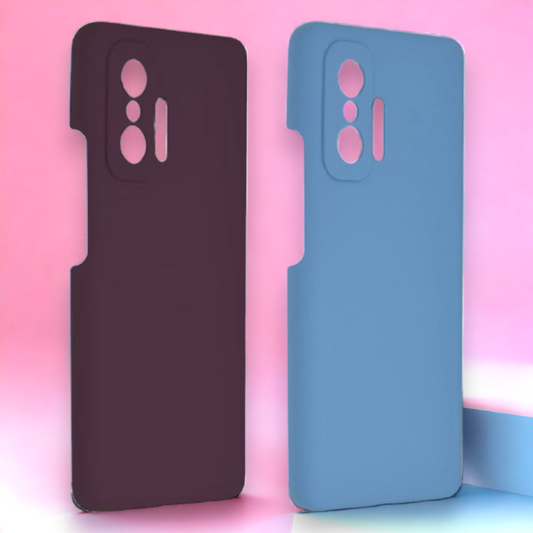 Silikonski ovitek "Soft Edge" za Xiaomi Mi 11T – Techsuit – Svetlo modra / TPU silikon