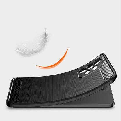 Silikonski ovitek "carbon" za Samsung Galaxy A53 5G - Črna – Techsuit