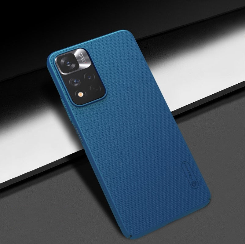 Ovitek "Nillkin Super Frosted" za Xiaomi 11i - modra – Modra / PC