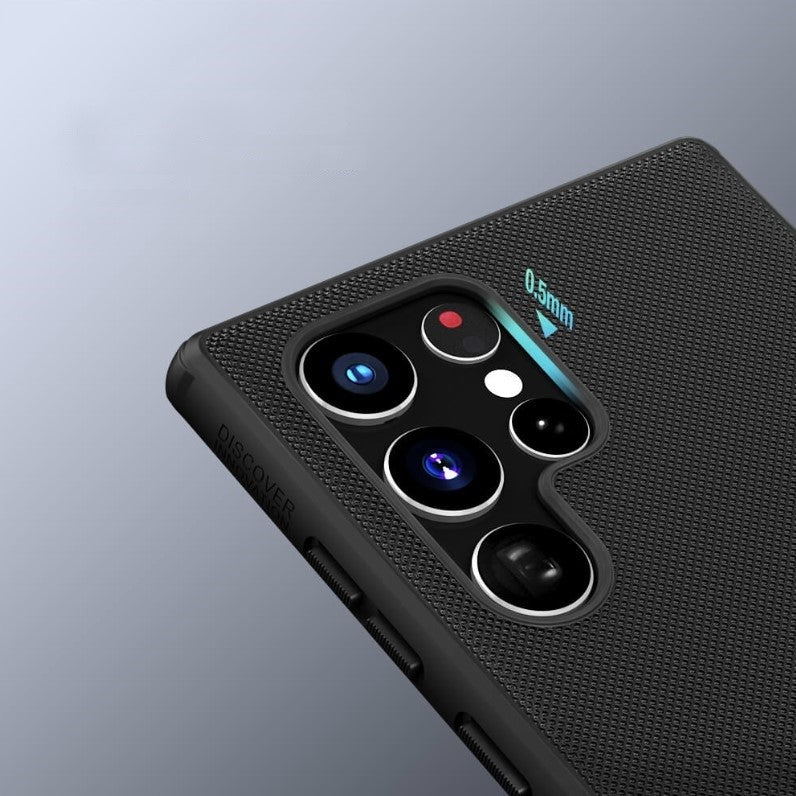 Ovitek "Nillkin Super Frosted Pro" za Samsung Galaxy S22 Ultra - črna