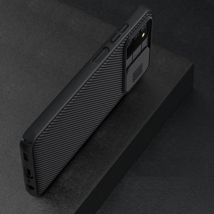 Ovitek "Nillkin CamShield" za Samsung Galaxy A03s - črna