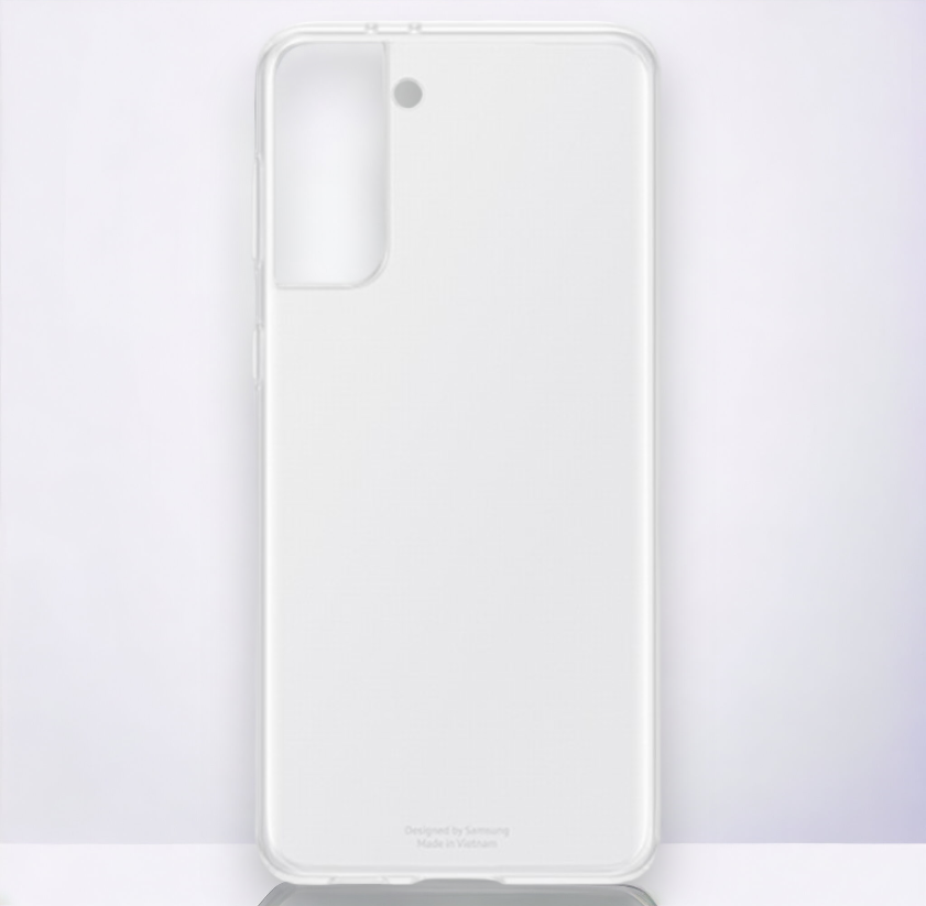 Original Samsung silikonski ovitek "Clear" za Samsung Galaxy S21 Plus - prozorna