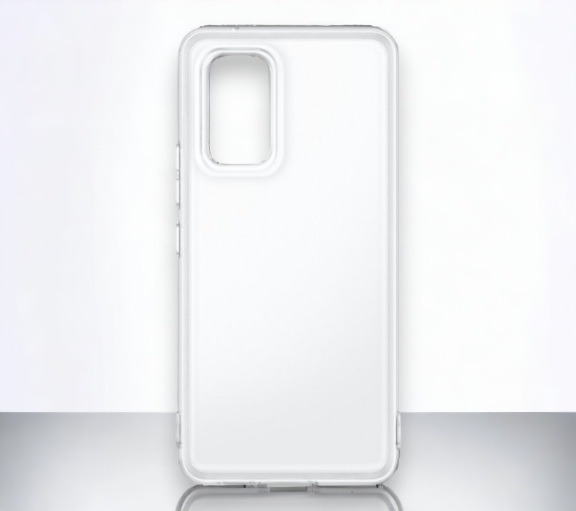 Original Samsung silikonski ovitek "Soft Clear" za Samsung Galaxy A53 5G - prozorna