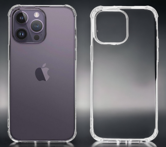 Silikonski ovitek Tactical "Plyo" za iPhone 14 Pro Max - Prozorna – Prozorna / TPU silikon