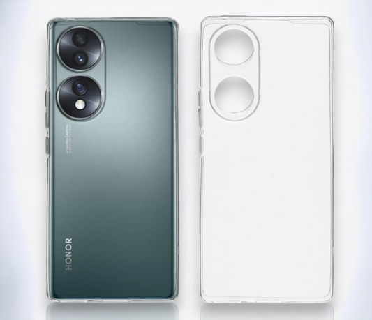 Silikonski ovitek Tactical za Honor 70 - Prozorna – Prozorna / TPU silikon