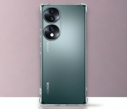 Silikonski ovitek Tactical "Plyo" za Honor 70 - Prozorna – Prozorna / TPU silikon