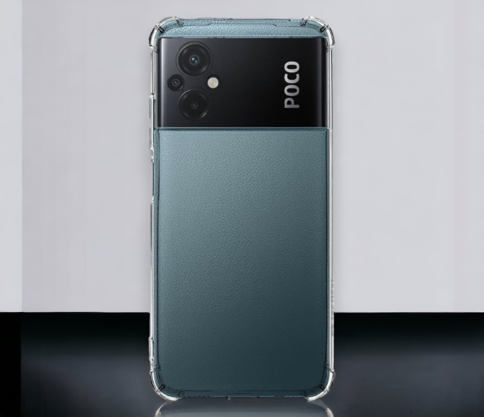 Silikonski ovitek Tactical "Plyo" za Xiaomi Poco M5 - Prozorna – Prozorna / TPU silikon