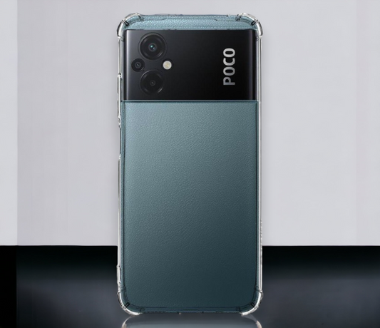 Silikonski ovitek Tactical "Plyo" za Xiaomi Poco M5 - Prozorna – Prozorna / TPU silikon