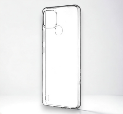 Silikonski ovitek Tactical za Realme C21 - Prozorna