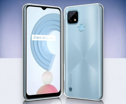 Silikonski ovitek Tactical za Realme C21 - Prozorna – Prozorna / TPU silikon