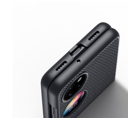 Premium preklopna torbica "FINO" za Huawei P50 Pocket - Črna – Dux Ducis