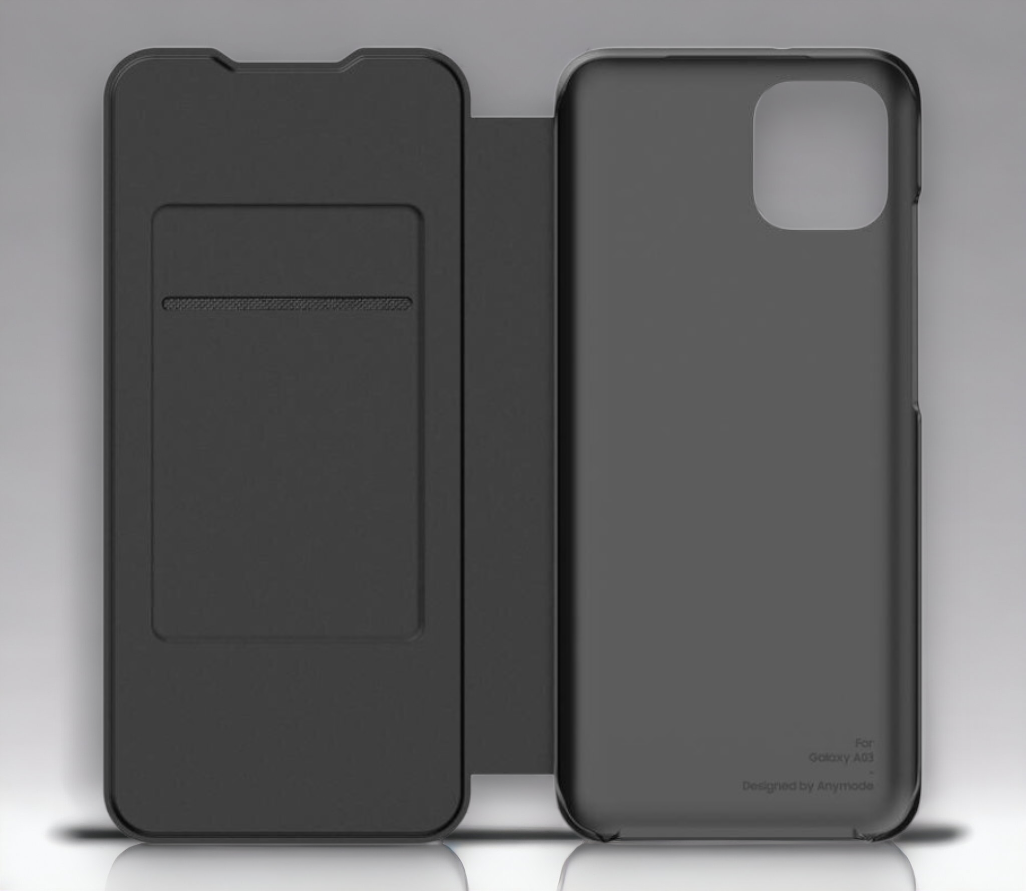 Original preklopna torbica za Samsung Galaxy A03 - črna – ANYMODE