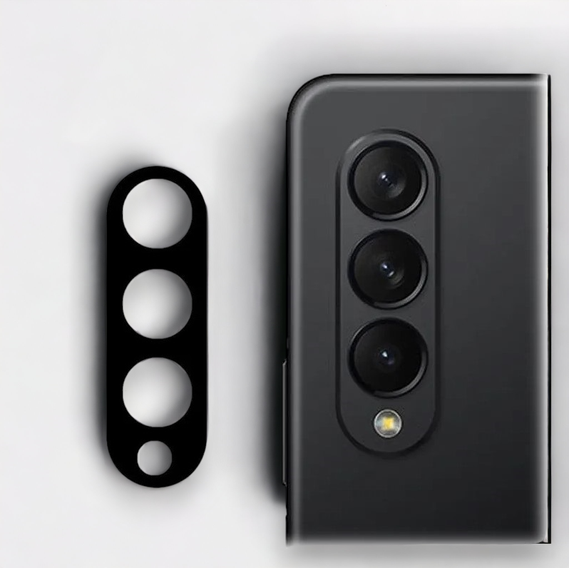 Zaščitno steklo za kamero za Samsung Galaxy Z Fold 4 - črna – Lito