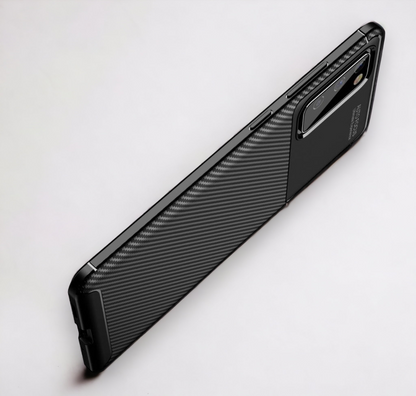 Ovitek "Vennus Carbon Elite" za Samsung Galaxy S20 FE - črna