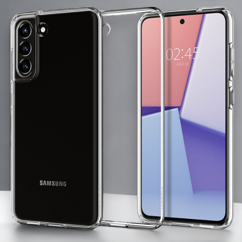 Silikonski ovitek "Clear Case" za Samsung Galaxy A24 4G - prozorna – Infostyle – Prozorna / PC + TPU silikon