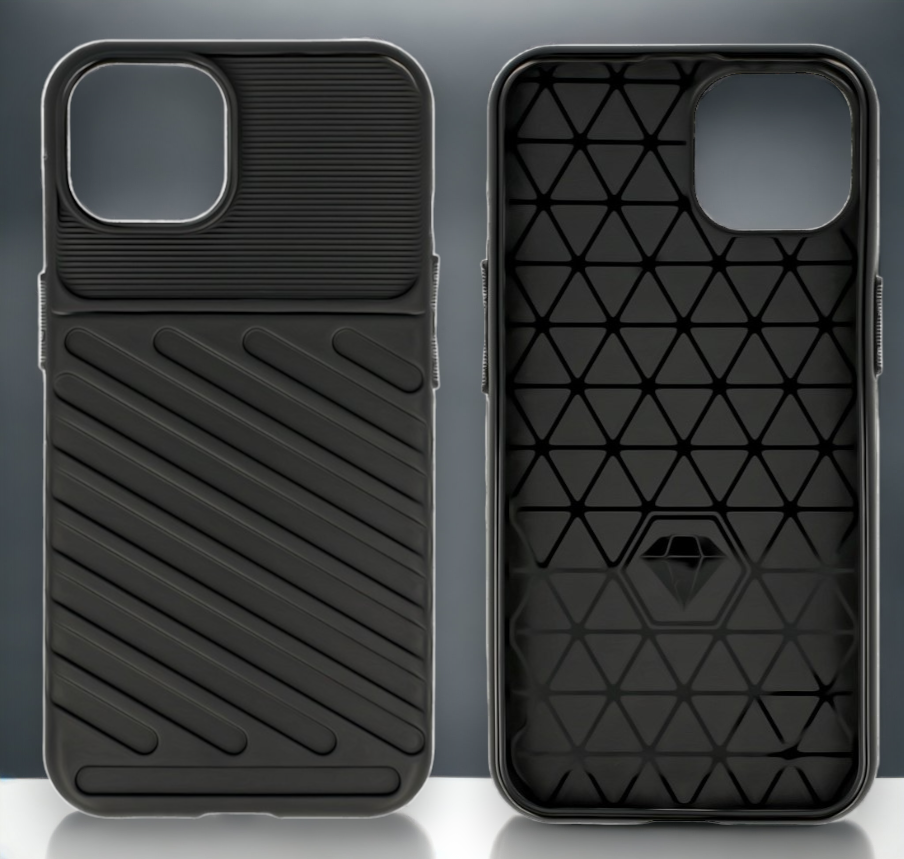 Ovitek "Thunder" za iPhone 13 Pro - Črna – Infostyle